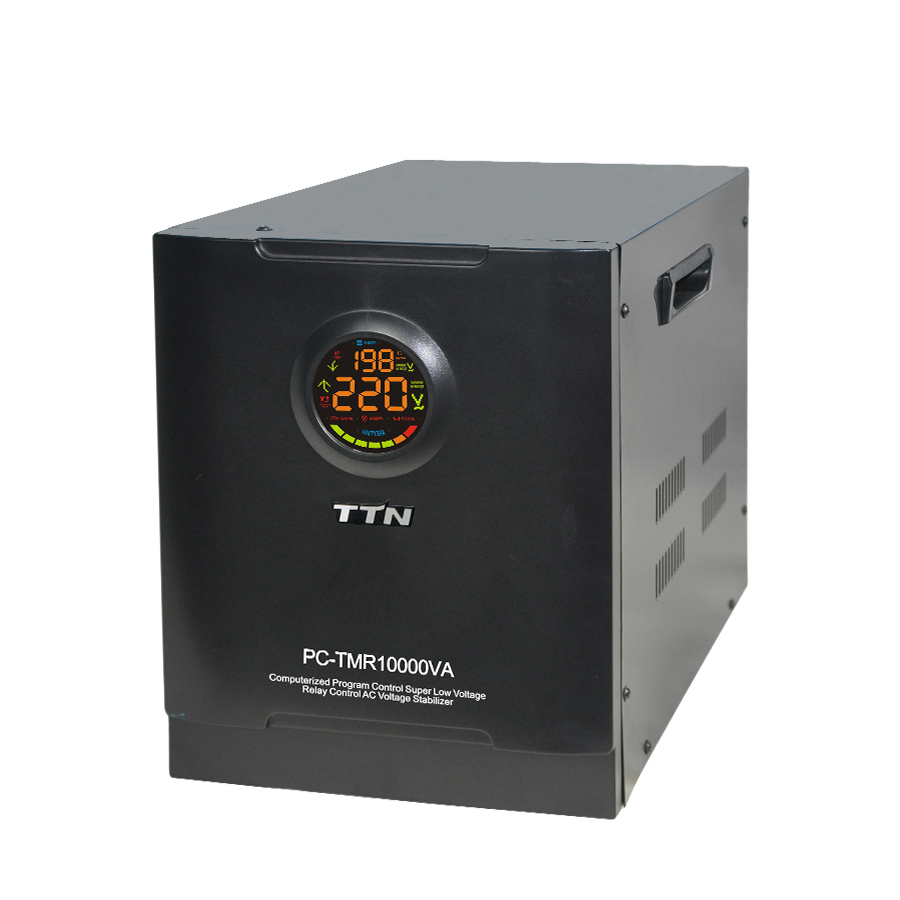 PC-TMR500VA-15000VA 90V 10KVA رخيصة الثمن منظم الجهد التحكم التتابع