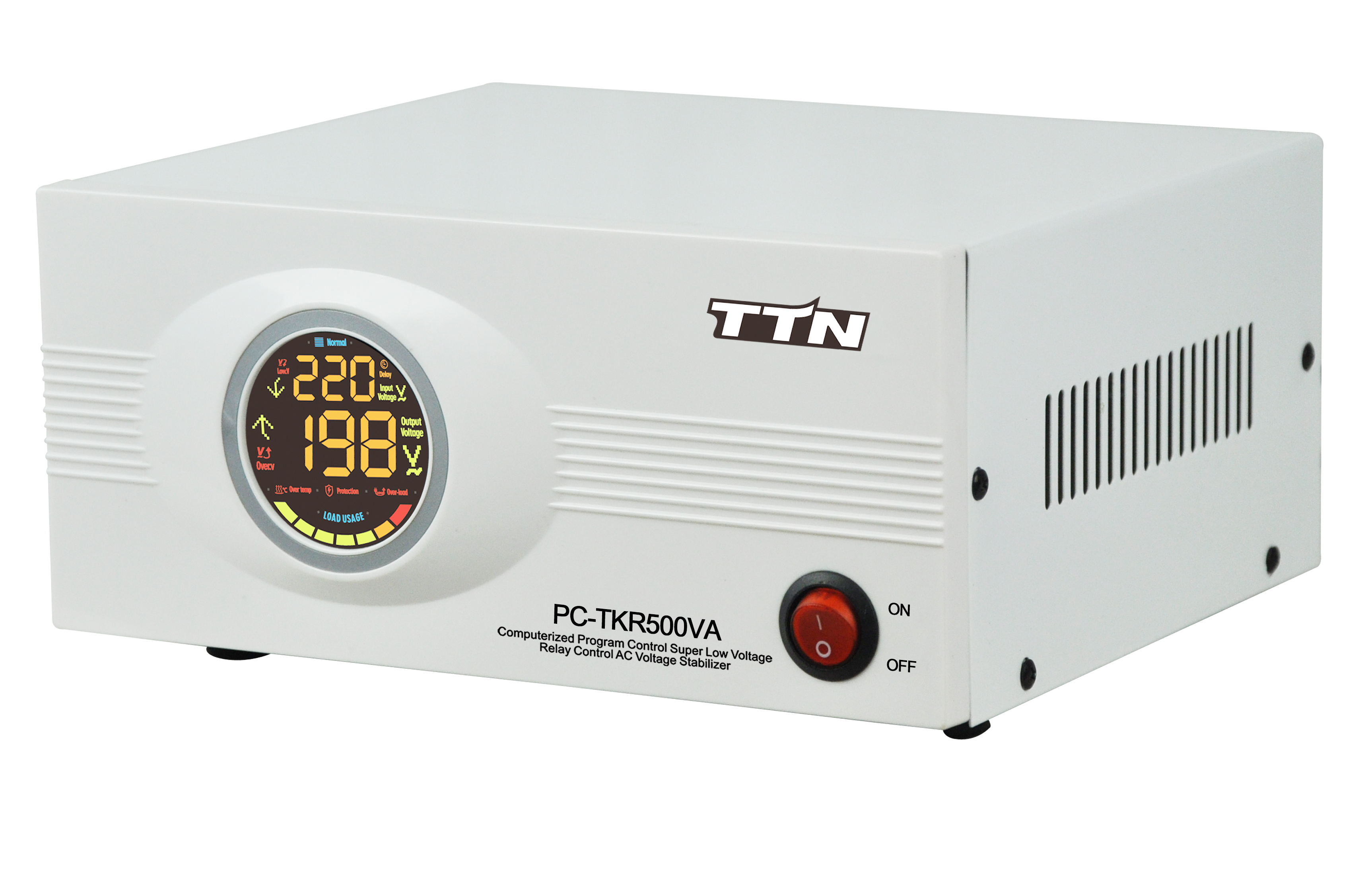 PC-TKR V Gurd 220V 500VA Relay Control Voltage Control Stabilizer